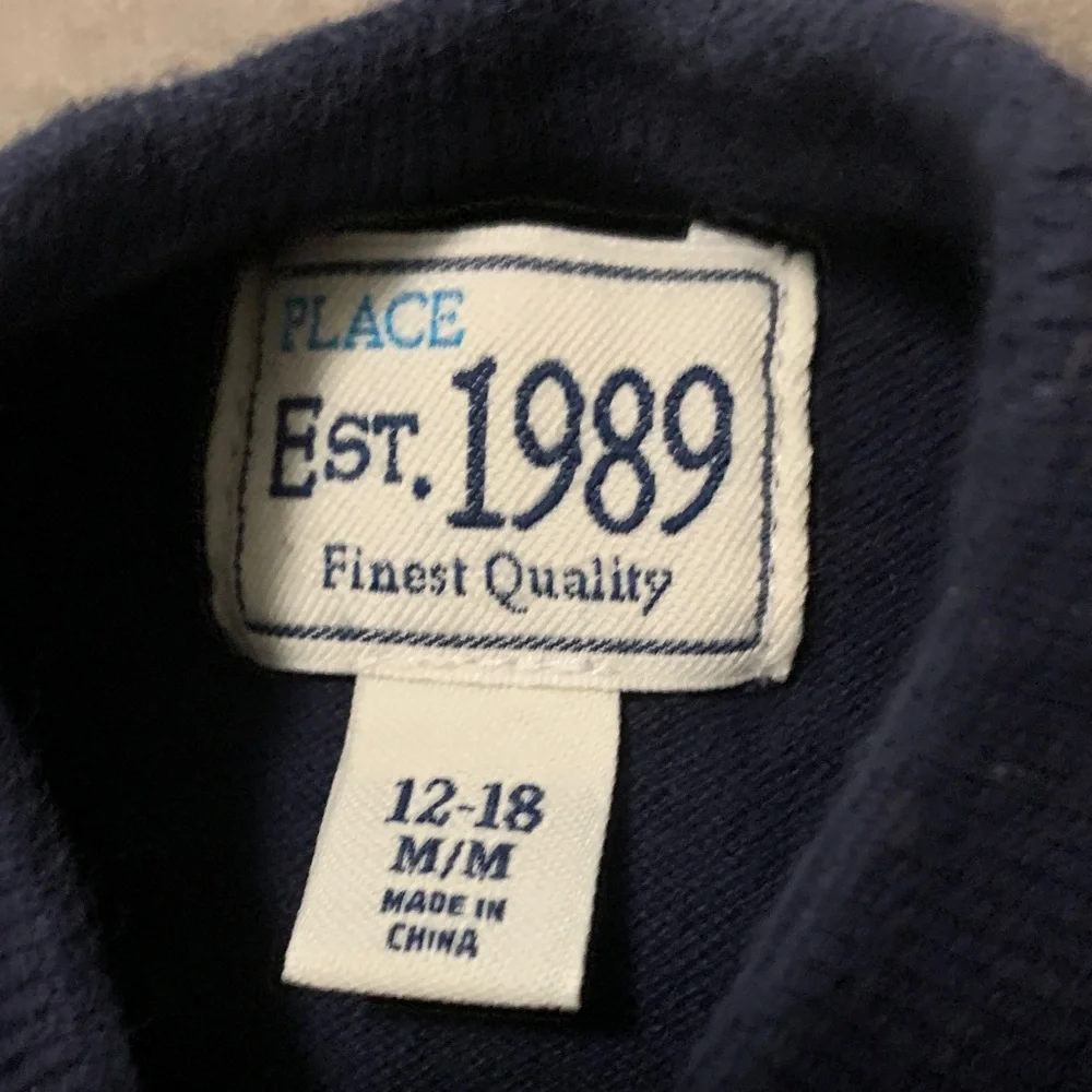 The Children's Place Deep Blue Knit Sweater